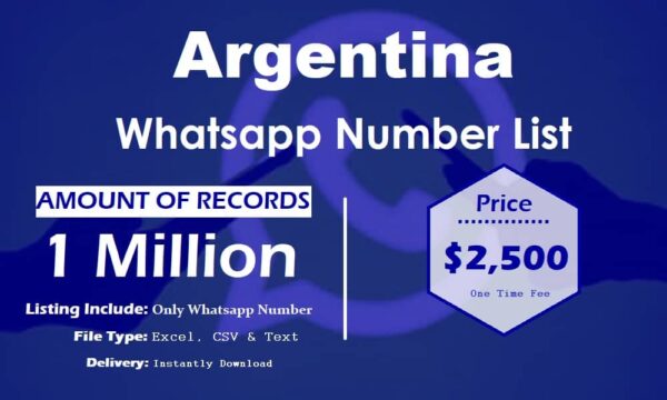 Argentina Customer service WhatsApp Data 100K