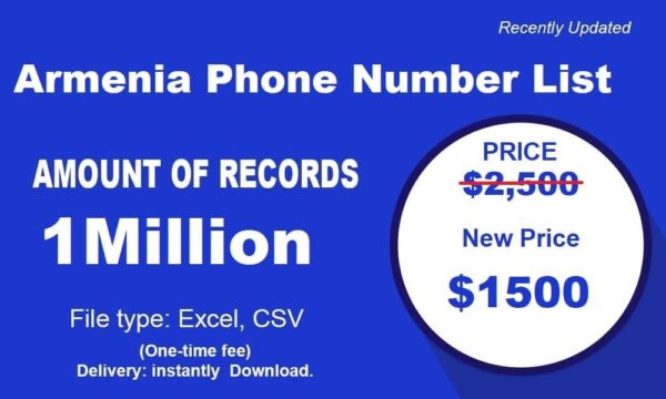 500K Test Armenia Customer service Phone Data