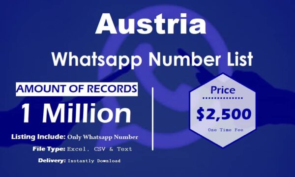 Austria Customer service WhatsApp Data 1 Million