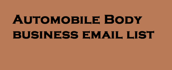 Automobile Body Customer service Email Data