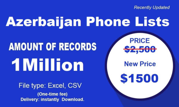 500K Test Azerbaijan Customer service Phone Data