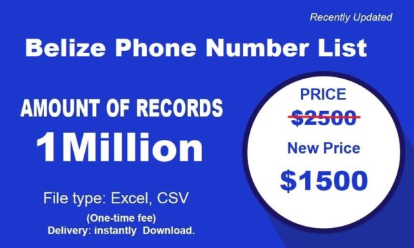 500K Test Belize Customer service Phone Data