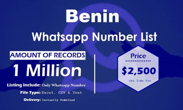 Benin Customer service WhatsApp Data 3 Million