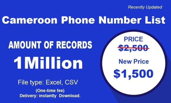 500K Test Cameroon Customer service Phone Data