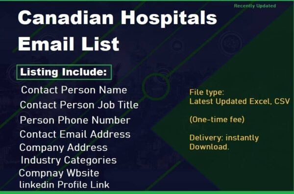 Canadian Hospitals Customer service Email Data