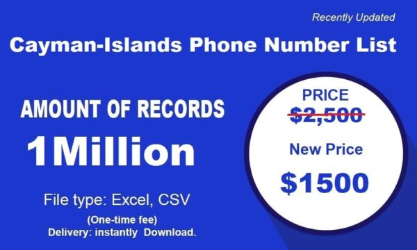 Trial Cayman-Islands Customer service Phone Data