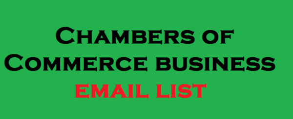 Chambers of Commerce Customer service Email Data