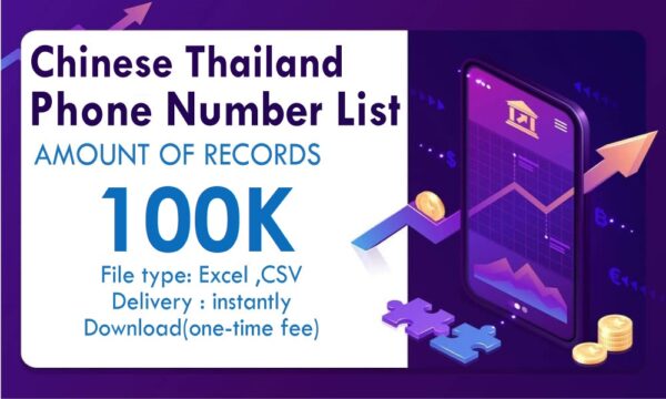 Chinese Thailand Customer service Phone Data Business Order