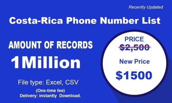 500K Test Costa-Rica Customer service Phone Data