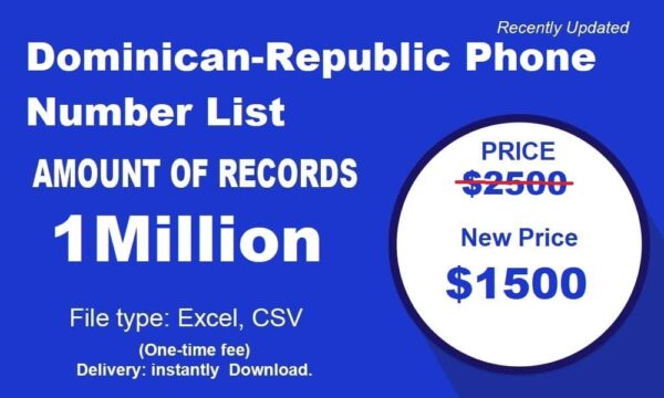 500K Test Dominican-Republic Customer service Phone Data