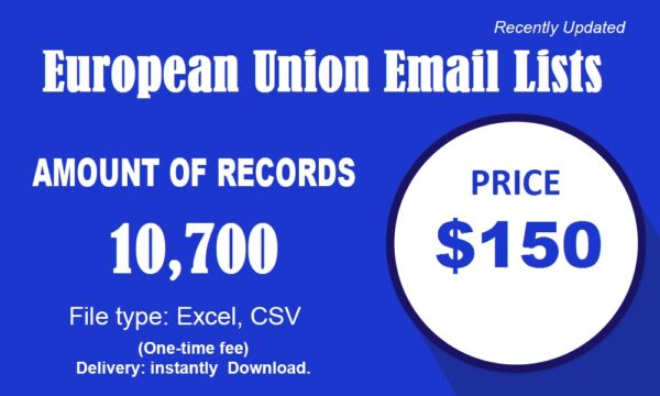 European Union Customer service Email Datas