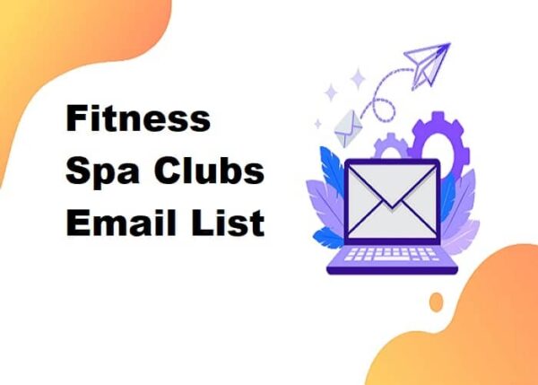 Fitness Spa Clubs Customer service Email Data