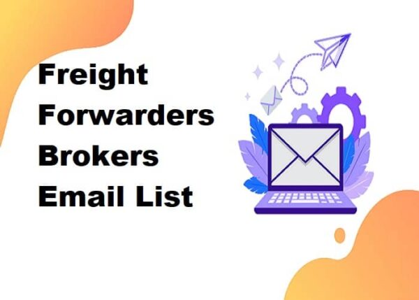 Freight Forwarders Brokers Customer service Email Data