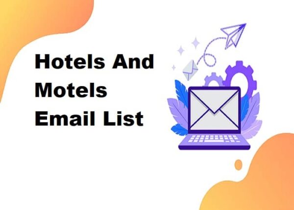 Hotels And Motels Customer service Email Data