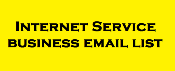 Internet Service Customer service Email Data