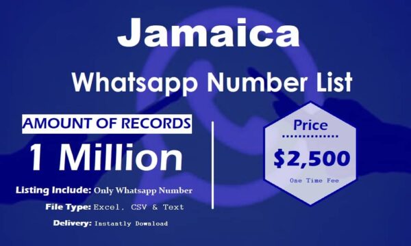 Jamaica Customer service WhatsApp Data Trial