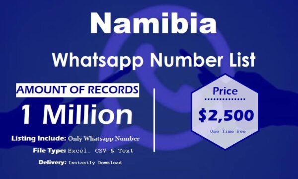 Namibia Customer service WhatsApp Data 500K