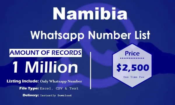 Namibia Customer service WhatsApp Data 100K