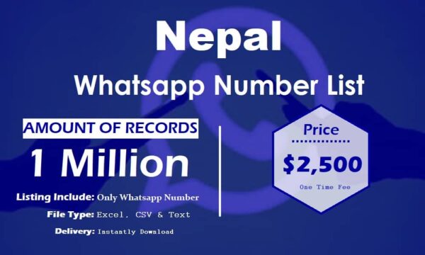 Nepal Customer service WhatsApp Data 5 Million