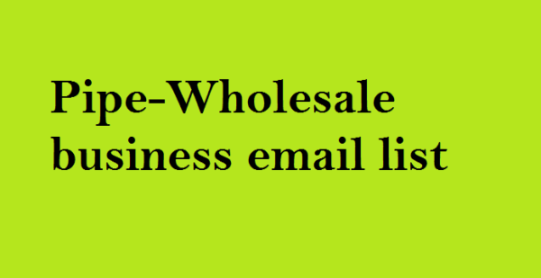 Pipe-Wholesale Customer service Email Data