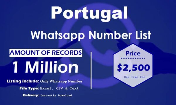 Portugal Customer service WhatsApp Data 1 Million