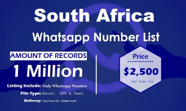 South Africa Customer service WhatsApp Data Trial