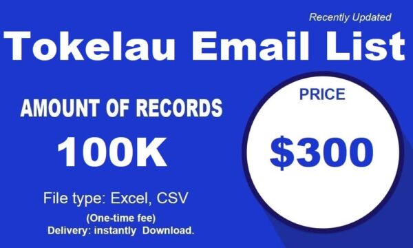 Tokelau Customer service Email Datas