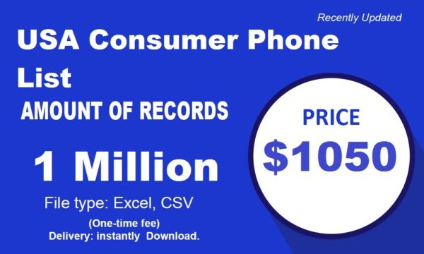 USA Consumer Customer service Phone Data