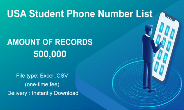 USA Student Customer service Phone Data Small