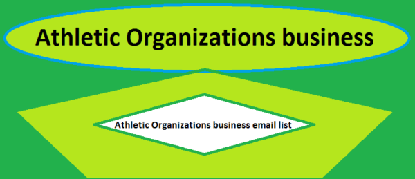 Athletic Organizations Customer service Email Data