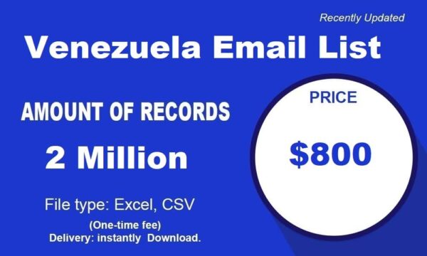 Venezuela Customer service Email Datas